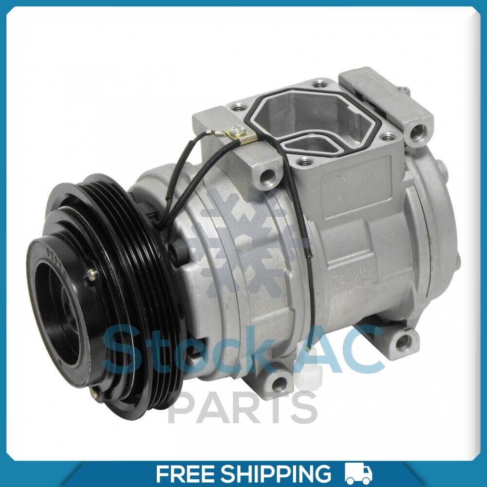 New A/C Compressor for Toyota Previa 2.4L - 1994 to 1997 - OE# 4711163 QU - Qualy Air