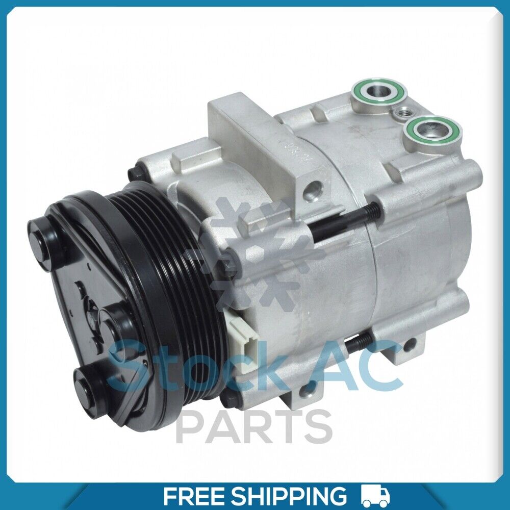 New A/C Compressor for Ford E-150, E-250, Econoline.. - OE# 5U2Z19V703ED QU - Qualy Air