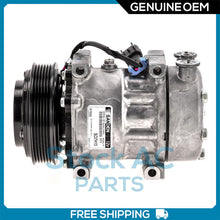 Cargar imagen en el visor de la galería, New Sanden OEM 4079 AC Compressor for Kenworth/ Peterbilt 320,382,384,389,587 - Qualy Air