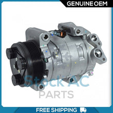 Cargar imagen en el visor de la galería, A/C Compressor OEM DKS17DT for Titan, Titan XD QR - Qualy Air