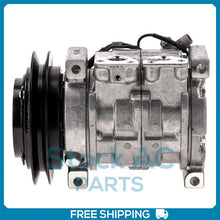 Cargar imagen en el visor de la galería, A/C Compressor for Hino 145, 165, 185, 258ALP, 258LP, 268A, 308, 338, 338C... QU - Qualy Air