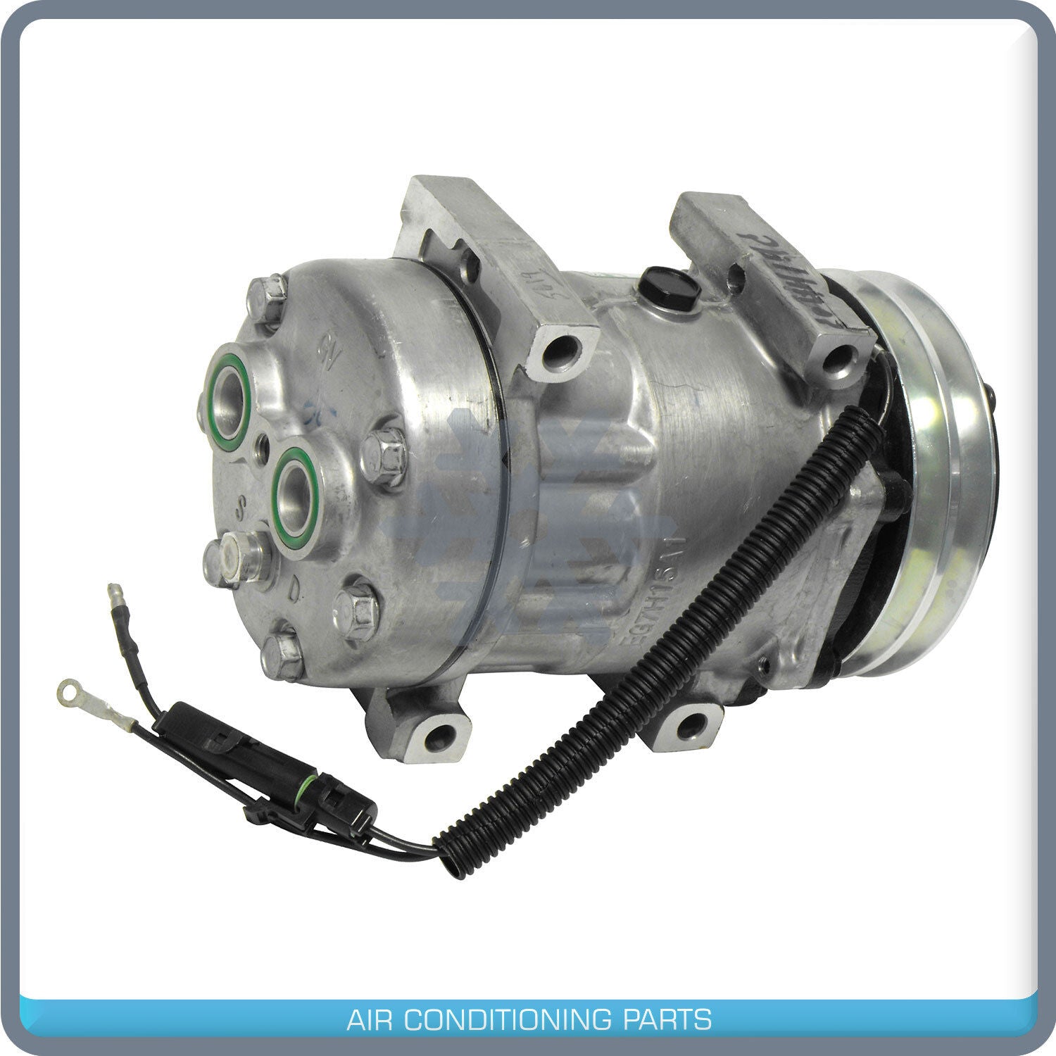 New OEM A/C Compressor Sanden 2A Groove - 12V - OE# 75R89462 - Qualy Air