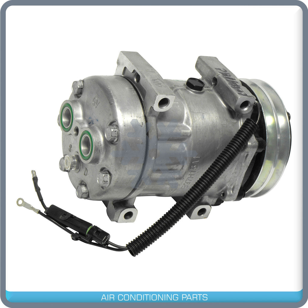 New OEM A/C Compressor Sanden 2A Groove - 12V - OE# 75R89462 - Qualy Air