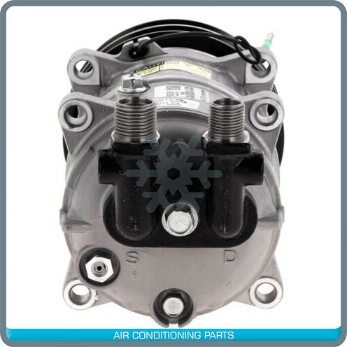 New OEM A/C Compressor TM16 Shuttle Bus 12V Seltec Valeo - OE# Z0006398A - Qualy Air