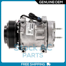 Cargar imagen en el visor de la galería, A/C Compressor OEM Sanden SD7H15HD for Kenworth T660 QR - Qualy Air