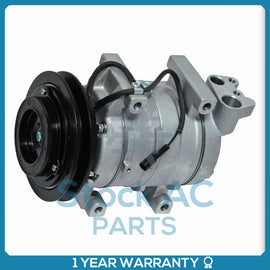 NEW A/C Compressor for Isuzu NPR / Mitsubishi L200 2.5L - 2006 to 2011 - Qualy Air