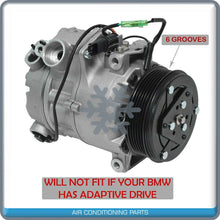Cargar imagen en el visor de la galería, New A/C Compressor For BMW X5 3.0L - 2007 2008 2009 2010 - OE# 64529185142 - Qualy Air