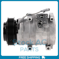 Nuevo compresor de aire acondicionado para Toyota Sienna 3.3L/3.5L - 2004 a 2007 - OE# 4711010 QU