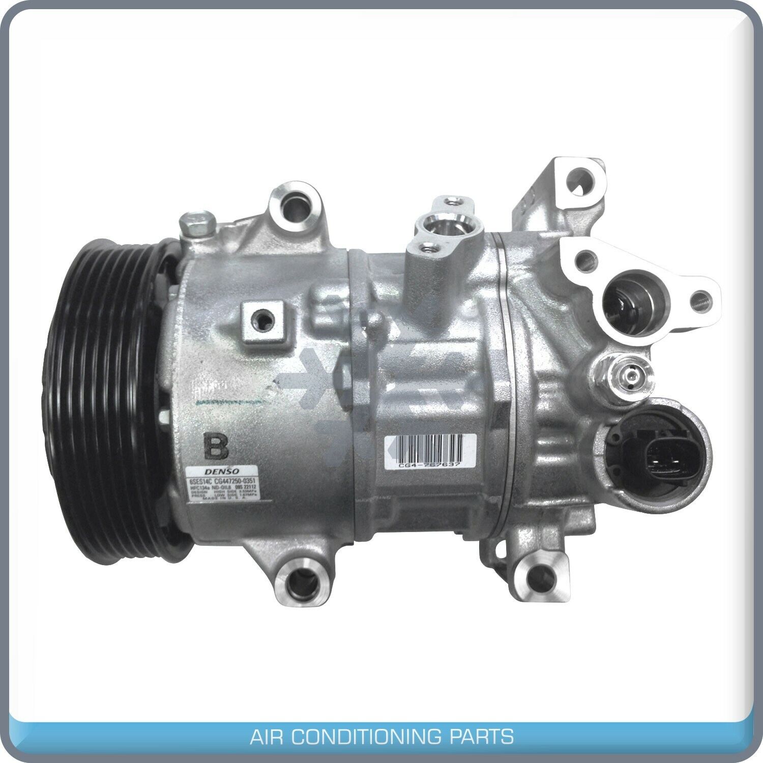 New OEM AC Compressor for Toyota Corolla 1.8L - 2014 2015 2016 2017 2018 2019 - Qualy Air