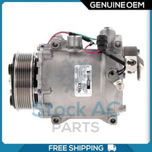 Cargar imagen en el visor de la galería, A/C Compressor OEM TRSE09 for Acura RDX / Honda CR-V QR - Qualy Air