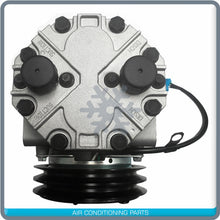 Cargar imagen en el visor de la galería, New AC Compressor York 210 for Freightliner / Kenworth / Peterbilt - 2509450C91 - Qualy Air