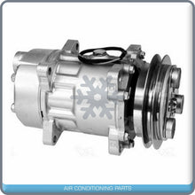 Cargar imagen en el visor de la galería, A/C Compressor SD709 for Jaguar Vanden Plas, XJ6, XJR, XJRS, XJS QR - Qualy Air
