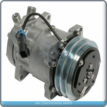 Cargar imagen en el visor de la galería, A/C Compressor OEM Sanden SD7H15 for Kenworth C500, C540, C550, K100, K100... QR - Qualy Air