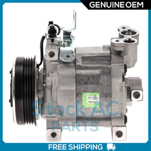 Cargar imagen en el visor de la galería, A/C Compressor OEM DKV10R for Subaru Forester, Impreza, WRX STI QR - Qualy Air