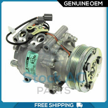 Load image into Gallery viewer, New OEM AC Compressor for Honda Civic - 1994 to 2000 / Honda CR-V - 1997 to 2001 - Qualy Air
