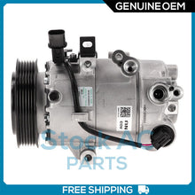 Cargar imagen en el visor de la galería, New OEM A/C Compressor fits Hyundai Elantra / Kia Forte, Soul - 2014 to 2019 - Qualy Air