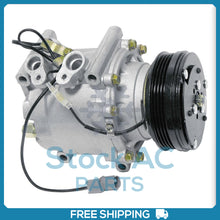 Cargar imagen en el visor de la galería, New A/C Compressor for Honda Civic - 1994 to 2000 / Honda CR-V - 1997 to 2001 - Qualy Air