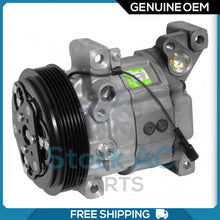 Load image into Gallery viewer, A/C Compressor OEM DKV14G for Honda Passport / Isuzu Amigo, Axiom, Rodeo, ... QR - Qualy Air