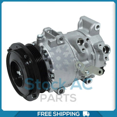 New A/C Compressor fits Toyota Camry 2.5L - 2009 to 2011 - OE# 8831006390