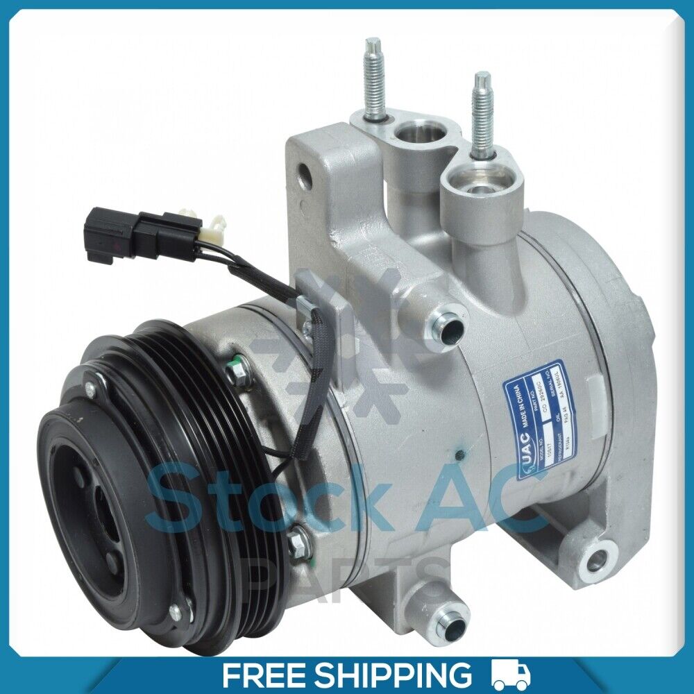 New A/C Compressor for Ford F-150 5.0L - 2015 to 2016 - OE# FL3Z19703C - Qualy Air
