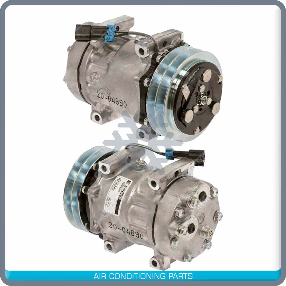 NEW SANDEN OEM A/C COMPRESSOR FOR VOLVO VNL SERIES / VOLVO TRUCK ANY - Qualy Air