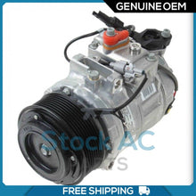 Cargar imagen en el visor de la galería, New DENSO OEM A/C Compressor for BMW X5, X6, 335i, 435i, 535i.. - OE# 4711543 - Qualy Air