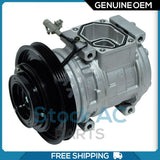 New OEM AC Compressor fits Toyota Corolla 1989 to 1999 / Geo Prizm 1989 to 1992