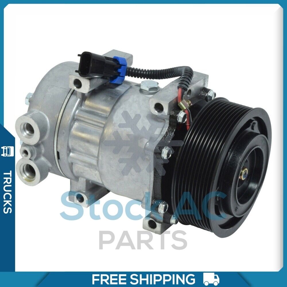 New A/C Compressor for Kenworth W900B / Peterbilt 365, 367 2008-11 - OE# 4384 - Qualy Air