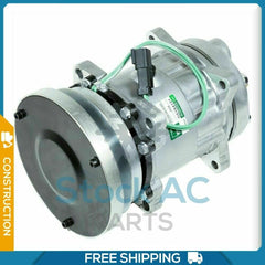 NUEVO compresor de aire acondicionado compatible con Caterpillar Loader 980H - OE# 3E1906