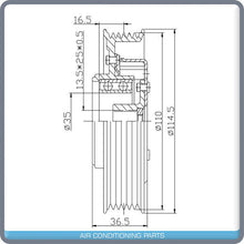 Cargar imagen en el visor de la galería, NEW A/C Compressor Clutch Assembly for AUDI A6,A4,A8,S4,S6,S8 - OE# 8E0260805F - Qualy Air