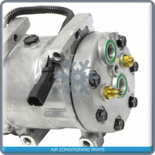 Cargar imagen en el visor de la galería, New AC Compressor SD7H15 24v For Caterpillar Motor Grader 120H,140H.. - Qualy Air