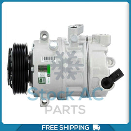 New A/C Compressor for Audi A3 / VW Jetta, CC, GTI, Passat 1.8L, 2.0L - Qualy Air