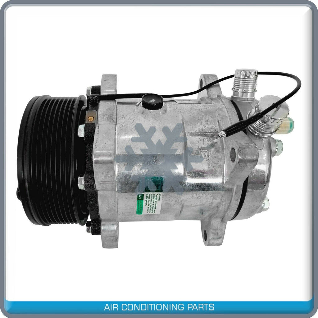 New A/C Compressor for Tractor Ford 8160 8260 8360 8560 - OE# 82002069 - Qualy Air