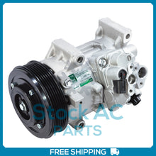 Cargar imagen en el visor de la galería, New A/C Compressor for Toyota Corolla 1.8L/ Matrix 1.8L 2011-14 - OE# 8831002710 - Qualy Air
