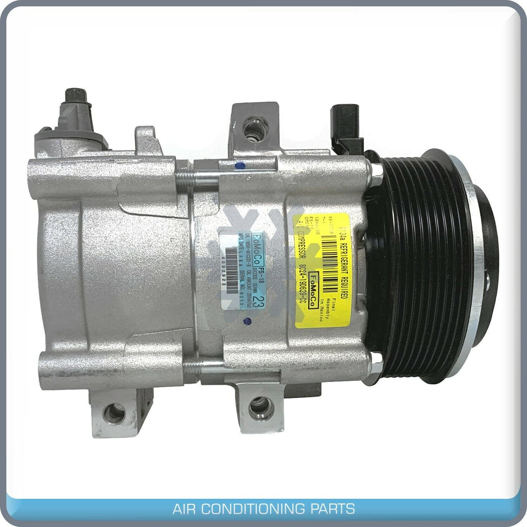 New OEM A/C Compressor for Ford E-350, E-450 Super Duty 6.0L Diesel - 2008 to 10 - Qualy Air