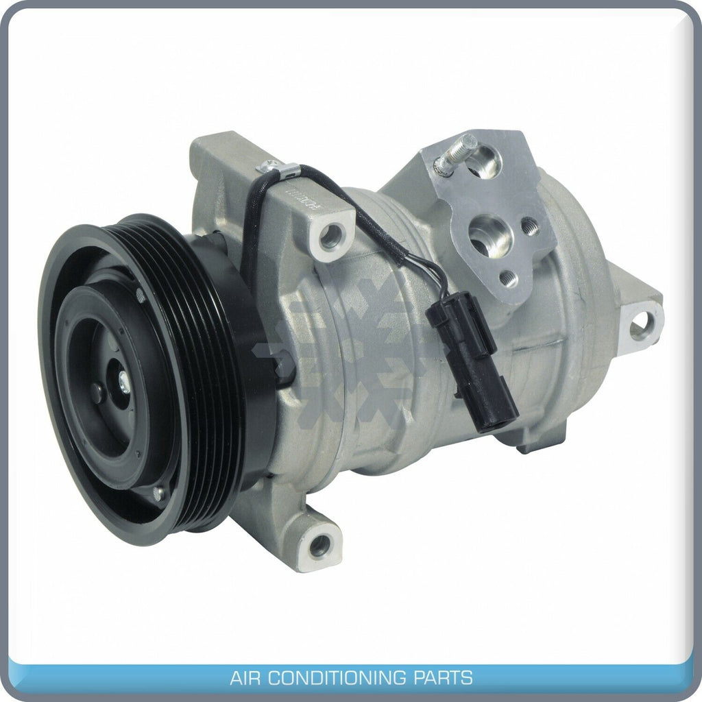 New AC Compressor for Chrysler 300  / Dodge Charger, Magnum 3.5L - 2005 to 2006 - Qualy Air