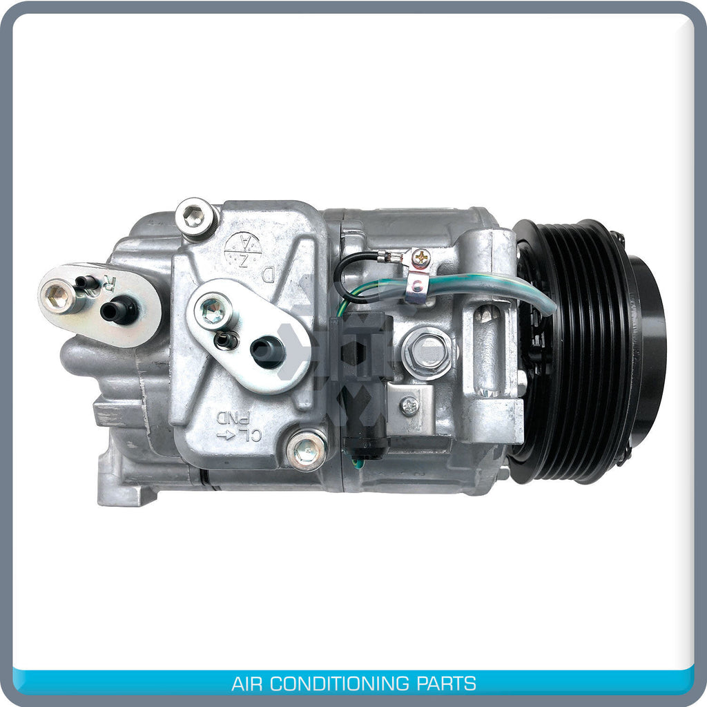 New OEM A/C Compressor fits Land Rover Range Rover 4.2L/4.4L - 2003 to 2009 - Qualy Air