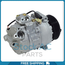 Cargar imagen en el visor de la galería, New A/C Compressor fits BMW 325i, 328i, 330i, M3, M5, M6.. - OE# 4710483 - Qualy Air