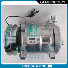 Cargar imagen en el visor de la galería, New OEM A/C Compressor fits New Holland - OE# 87649991 - Qualy Air
