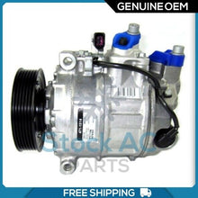 Cargar imagen en el visor de la galería, A/C Compressor OEM Denso 7SEU16C for Audi A4, A4 Quattro, A6, A6 Quattro, ... QR - Qualy Air