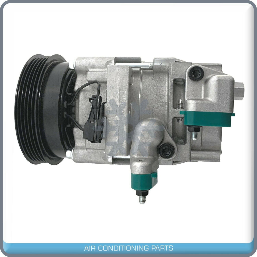 New OEM A/C Compressor for Hyundai Santa Fe, Sonata & Kia Optima, Magentis - RQ - Qualy Air