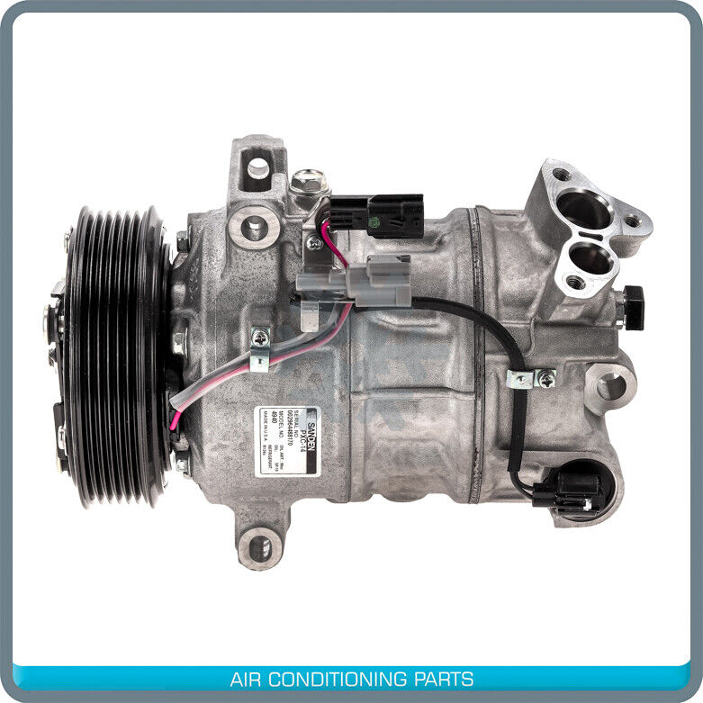 New Sanden OEM A/C Compressor fits Nissan Sentra w/ Sensor 1.8L - 2013 to 2019 - Qualy Air