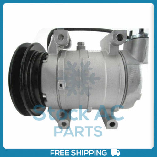 New A/C Compressor for Isuzu NPR, NQR, NRR - 2005 to 2016 - Diesel Engines - Qualy Air