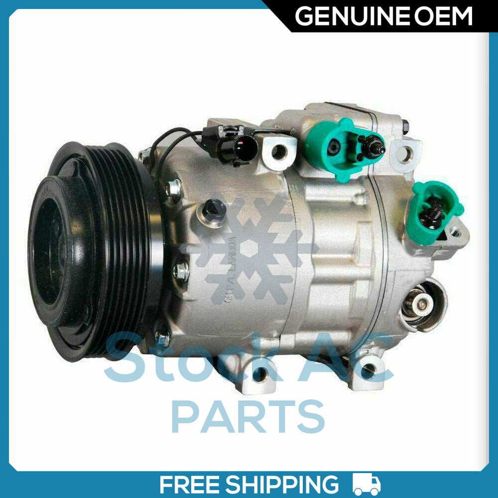 New OEM AC Compressor for Hyundai Sonata, Azera, Santa Fe/ Kia Amanti, Sorento.. - Qualy Air