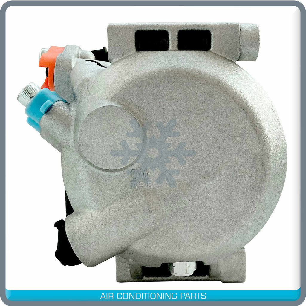 New A/C Compressor DVE18 fits Kia Sorento 2016 - OE# 977012P400 - Qualy Air