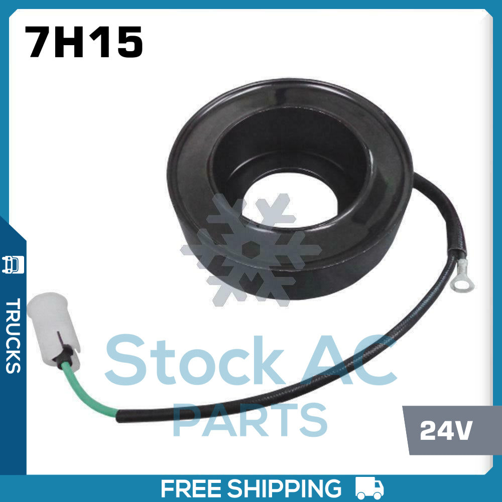 Brand New A/c Compressor Coil 7H15 fits Volvo Truck Fits: FH12,FH1 24V -84094705 - Qualy Air