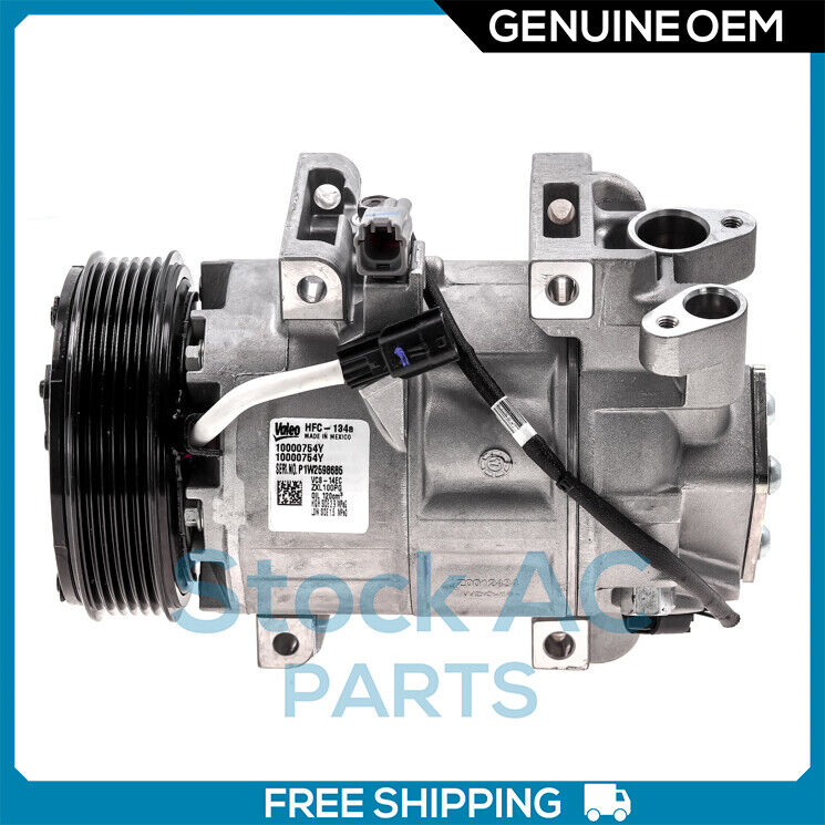New OEM A/C Compressor for Nissan Xtrail T32 2.5L - 2015 / Rogue - 2014 to 2017 - Qualy Air