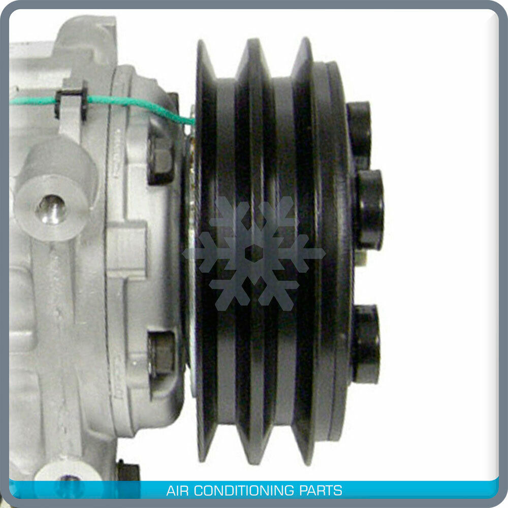 New A/C Compressor & Clutch for BUS - TM31 - 2A Groove / 24V - OE# 10046530 - Qualy Air