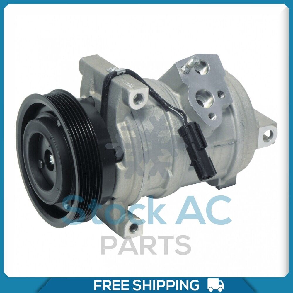 New AC Compressor for Chrysler 300  / Dodge Charger, Magnum 3.5L - 2005 to 2006 - Qualy Air