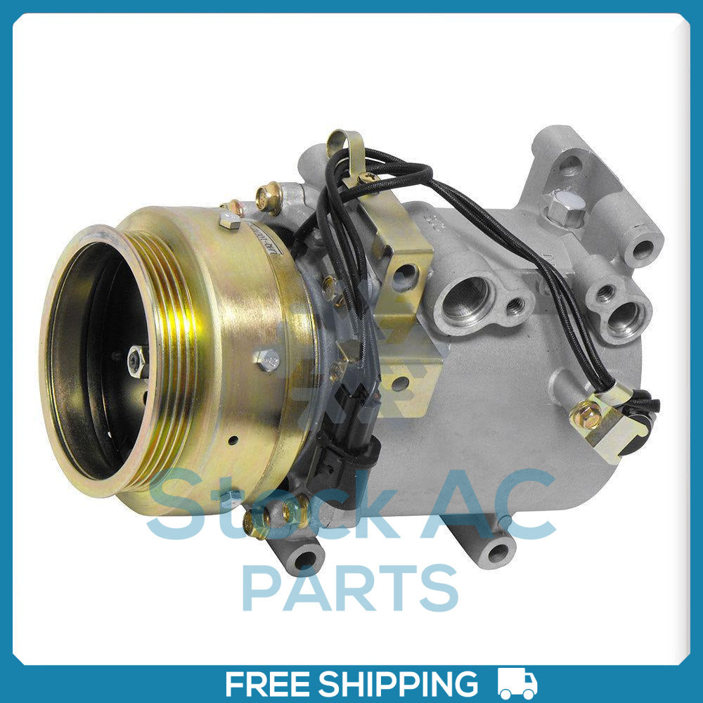 New A/C Compressor for Mitsubishi Montero Sport, 2.4L - 1997 to 1999 - Qualy Air